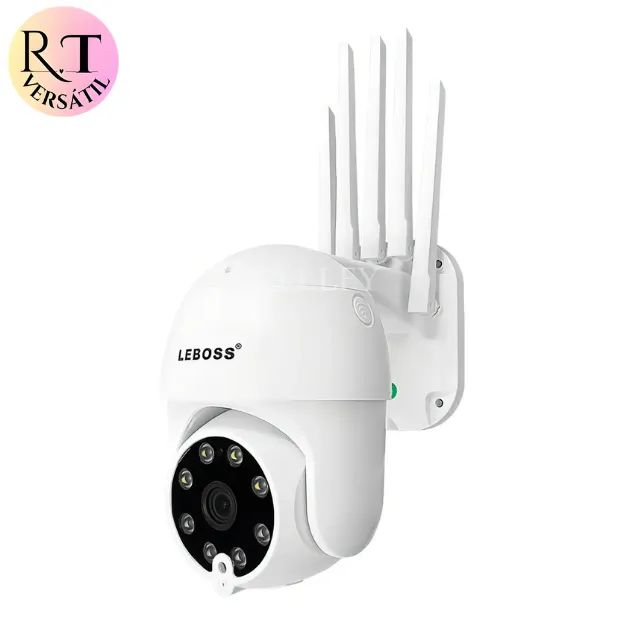 Câmera Vigilância Leboss Lb-ca196 Ip Speed Dome Visão Noturna Wifi Ptz 2mp  - Foto 4