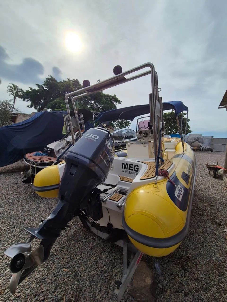Bote Zefir G500 com motor Yamaha 2008 - Foto 2