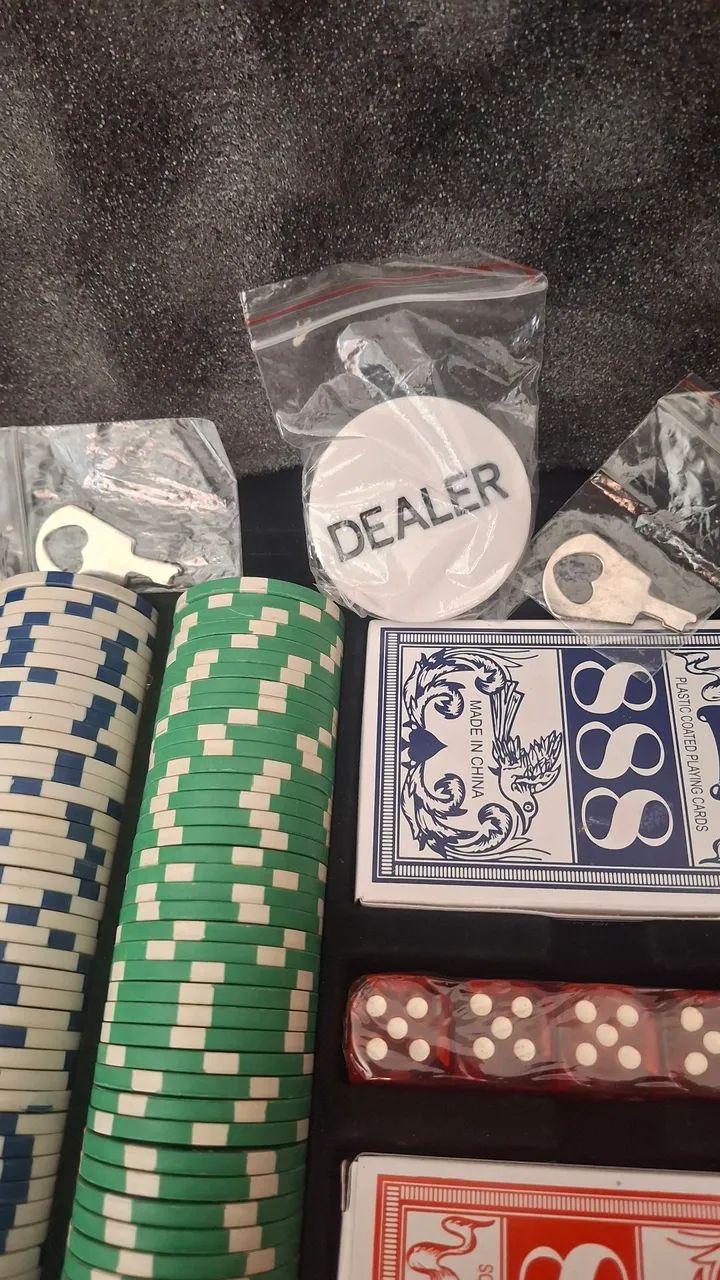 Maleta 300 fichas Poker - Foto 5
