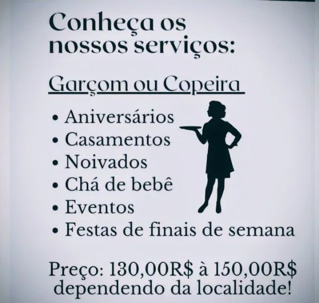 Garçons Copeira e Porteiro 