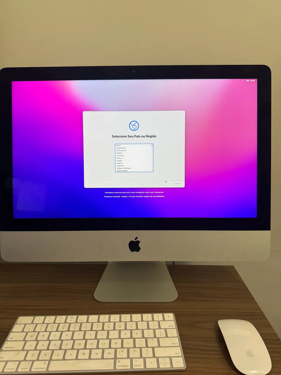 iMac 21 (a1311) 2011 core i5 8Gb 256 SSD High Sierra na caixa