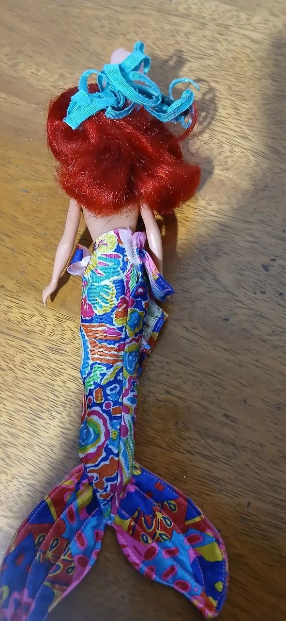 Boneca Ariel anos 90, marca tec toy - Foto 2