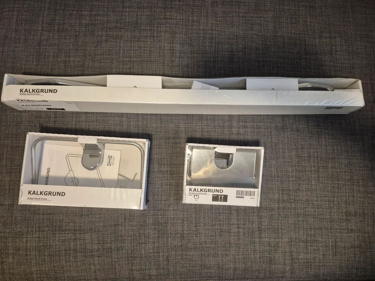 Kit acessórios banheiro IKEA