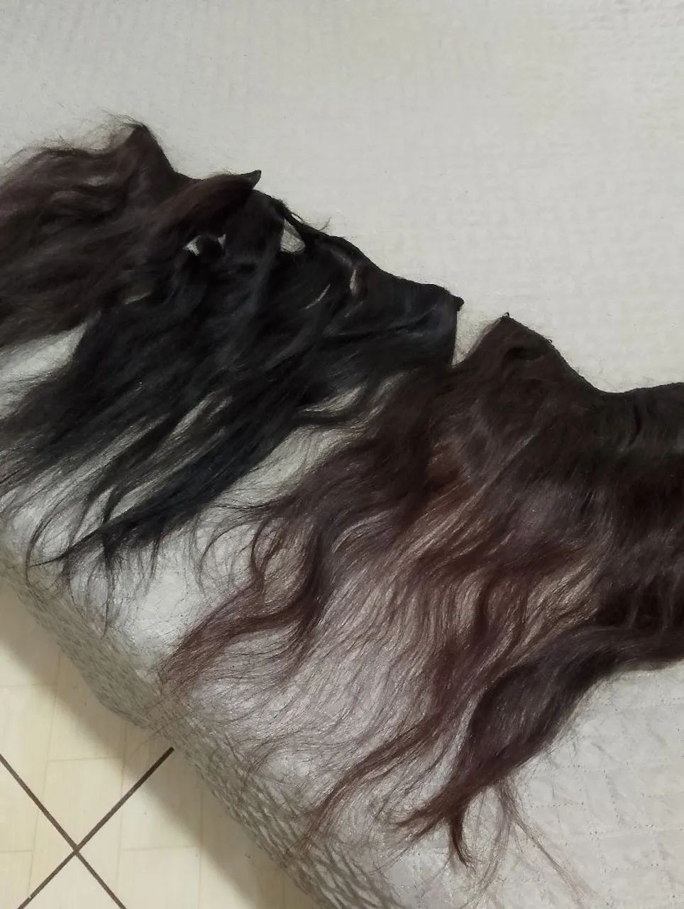 Três telas de cabelo humano  - Foto 4