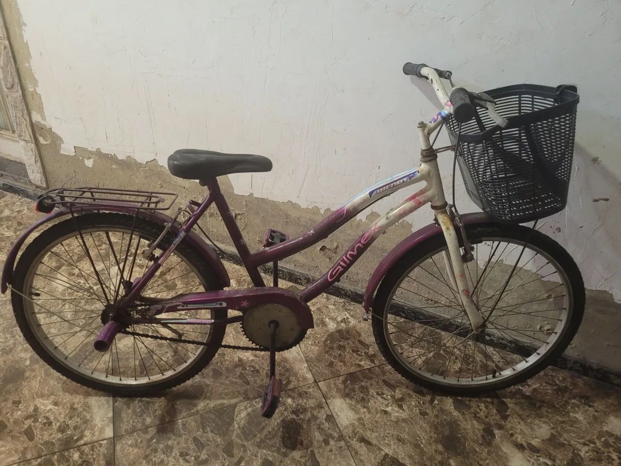 Bicicleta infantil roxa aro 20 - Foto 2