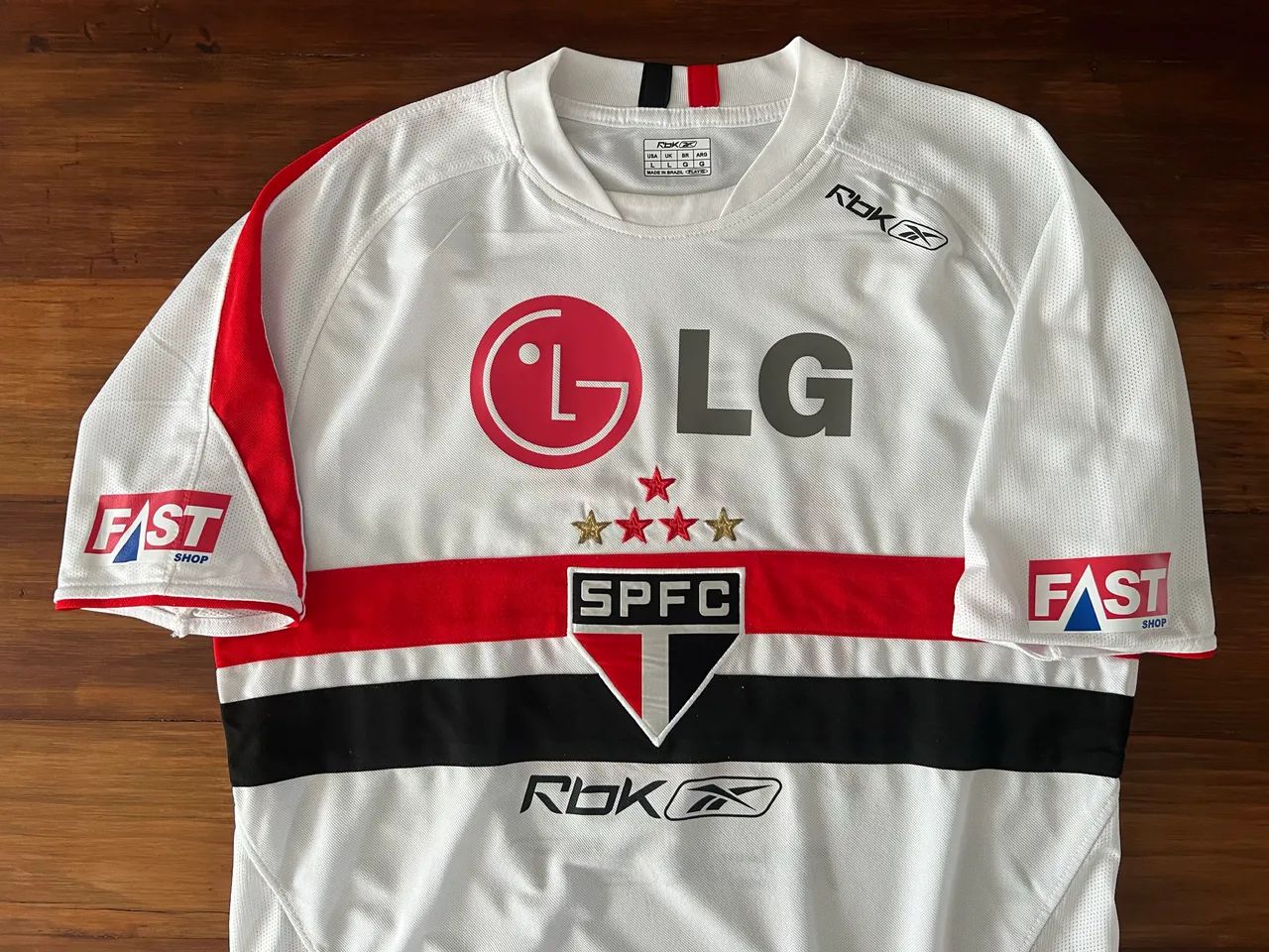 Camisa São Paulo 2006 de jogo Ilsinho 16 - Foto 5