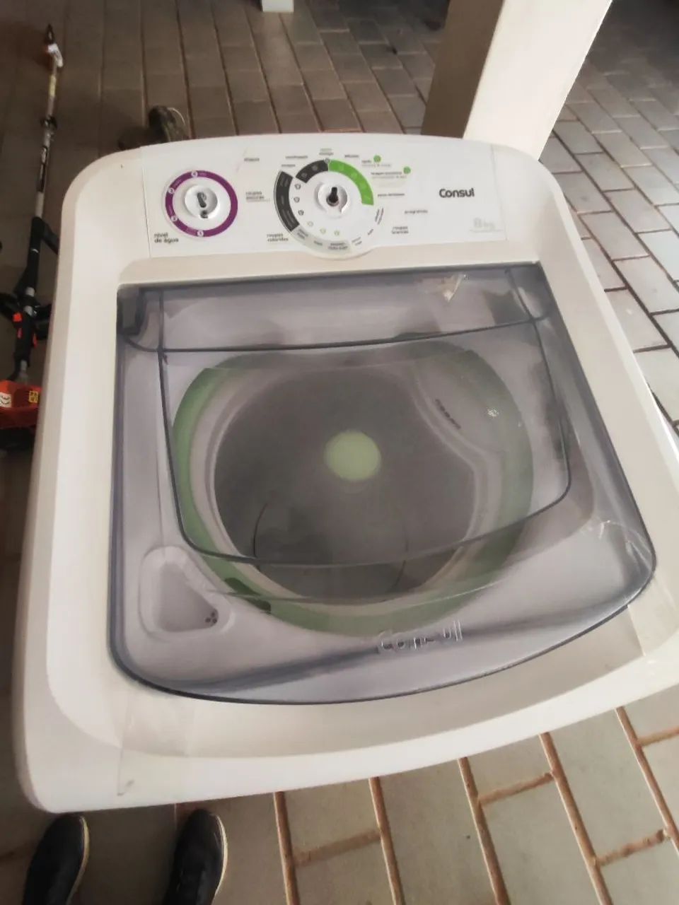 Máquina de lavar usada Consul 8kg revisada 