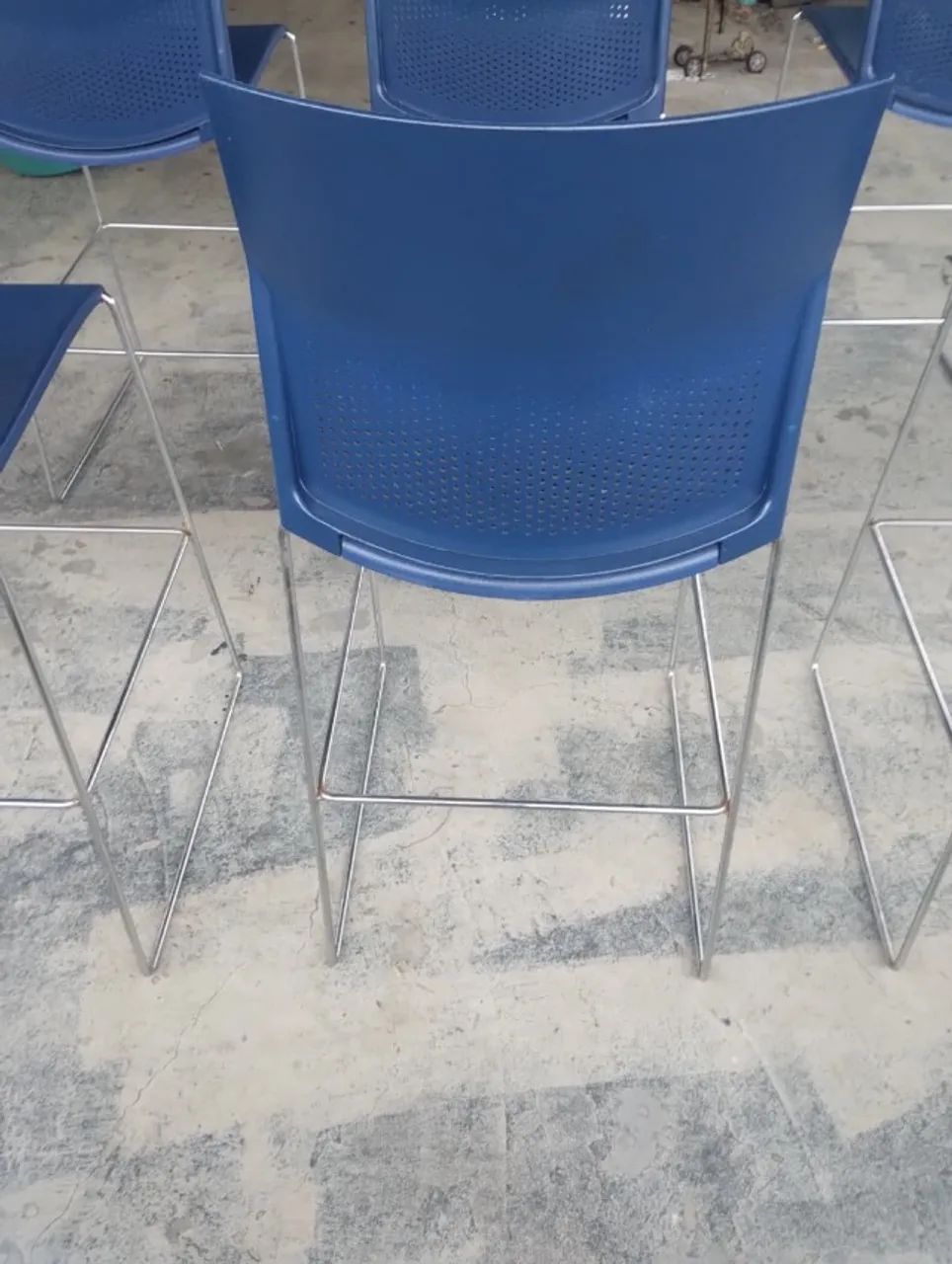 Conjunto de 8 Cadeiras Altas - Foto 5