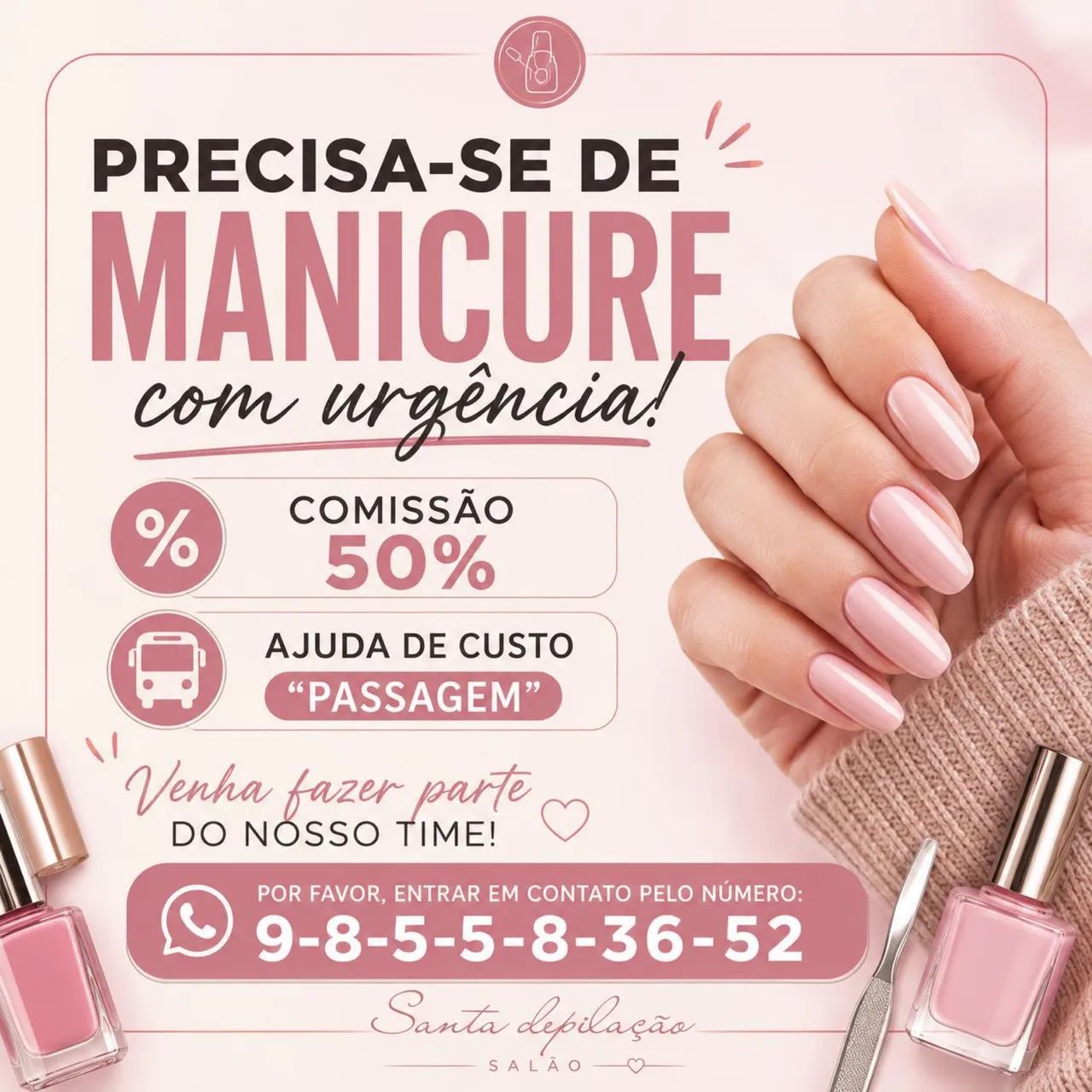 Vaga de manicure