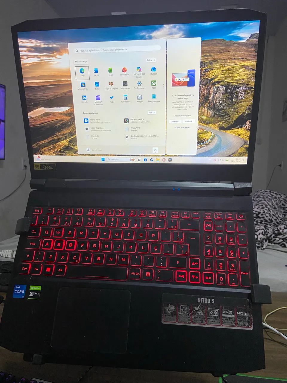 Notebook gamer Acer nitro 5 - Foto 2