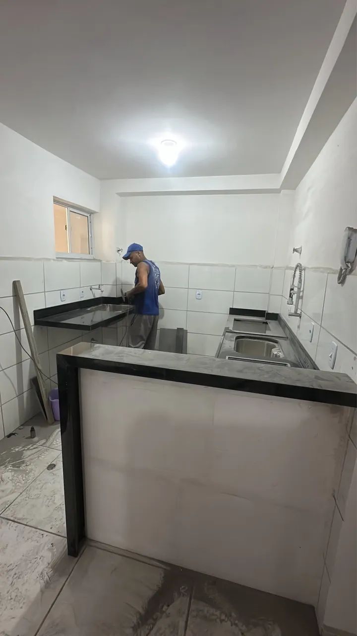 Pia/bancada de granito