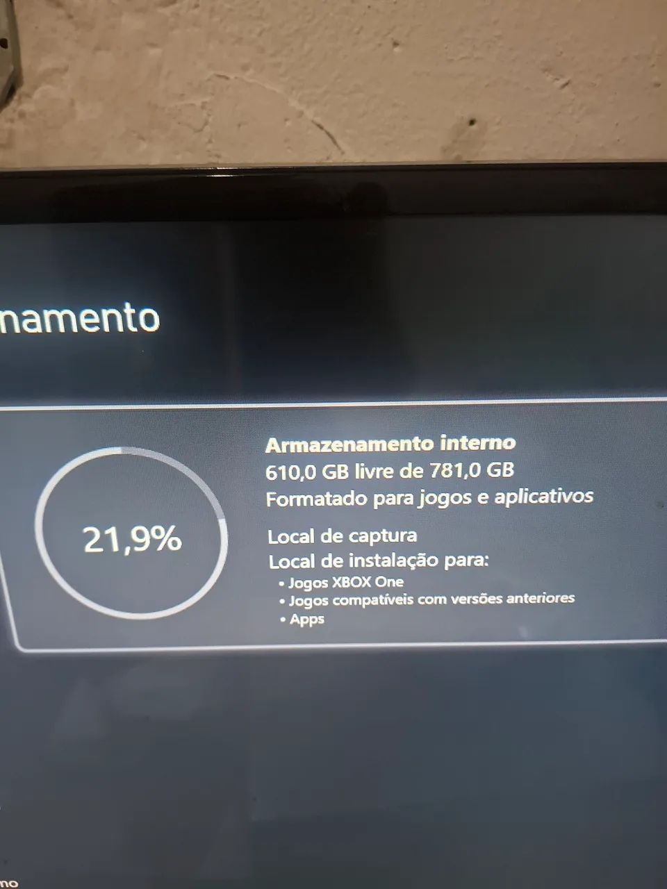 X BOX ONE BRANCO 