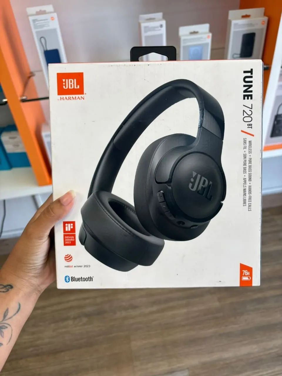 Fone Bluetooth JBL TUNE 720BT