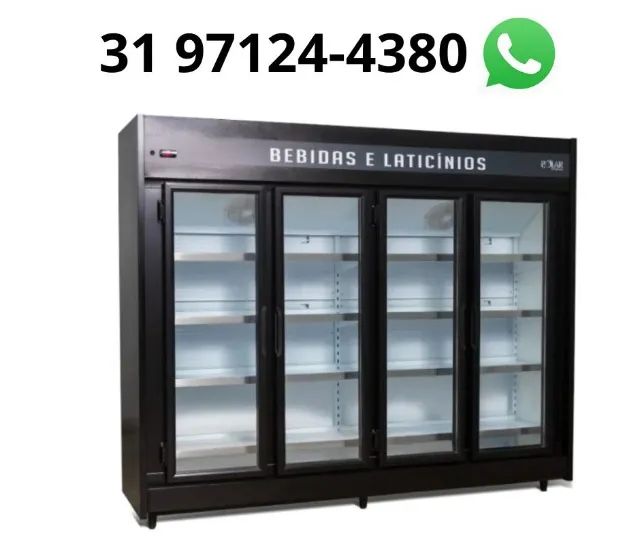 Geladeira Expositora Refrigerada 4 Portas Polar