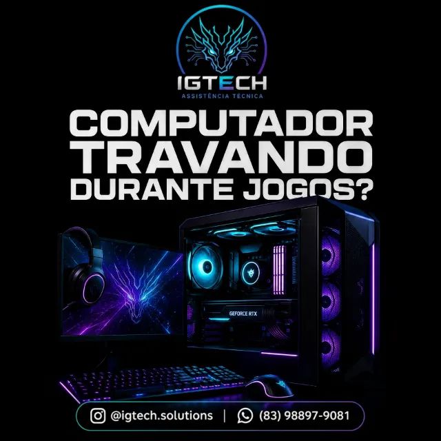 Assistência Técnica Notebook e PC | Formatação | SSD | Limpeza - Foto 3