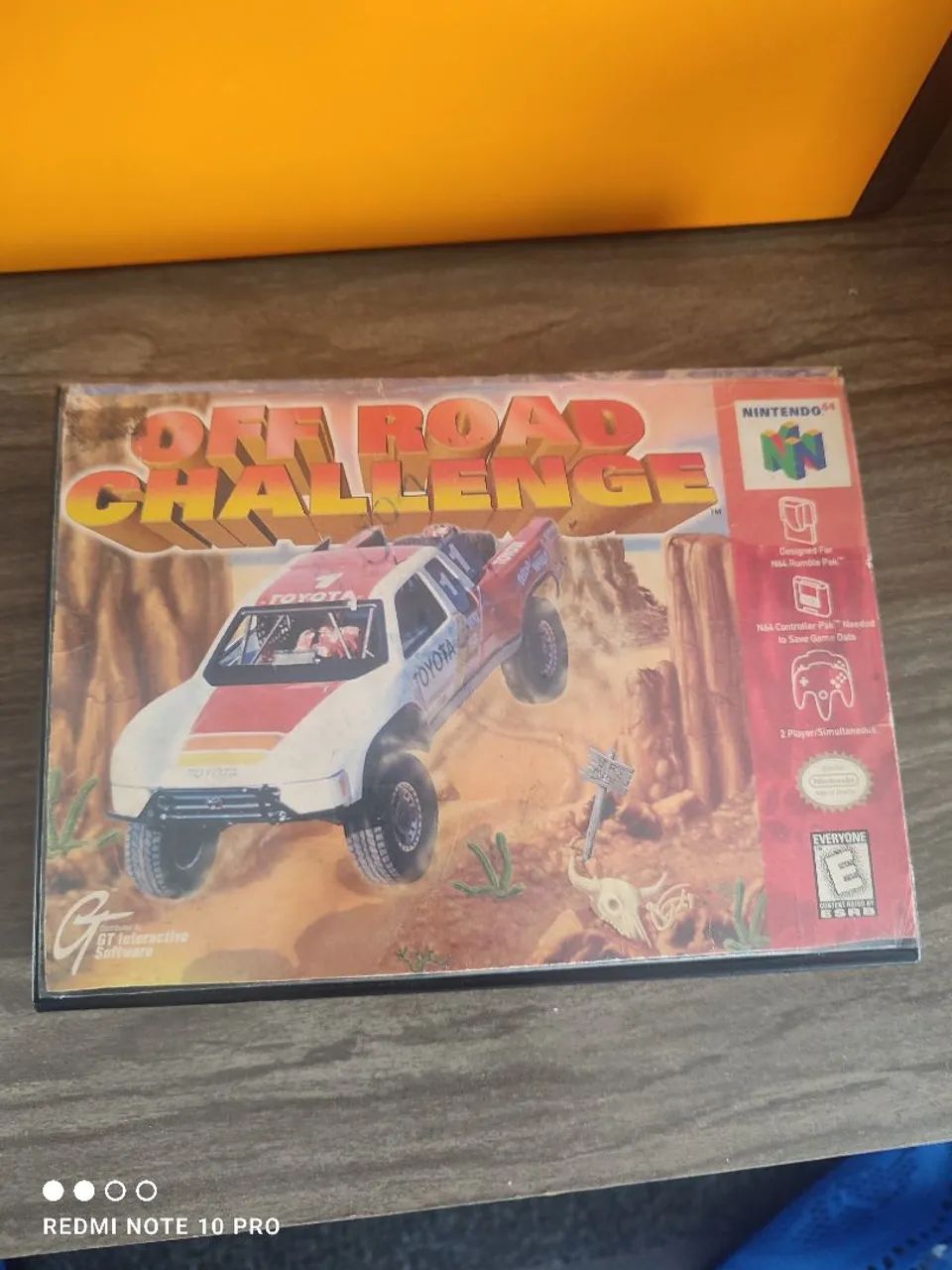 Cartucho de Nintendo 64 original 