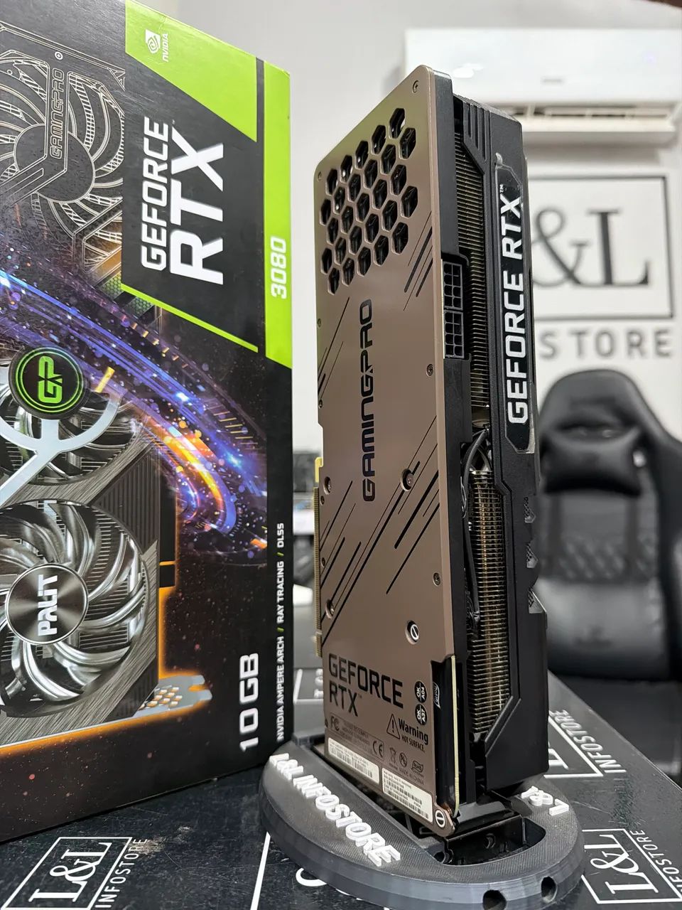 RTX 3080 10GB PALIT GAMING PRO - Foto 4