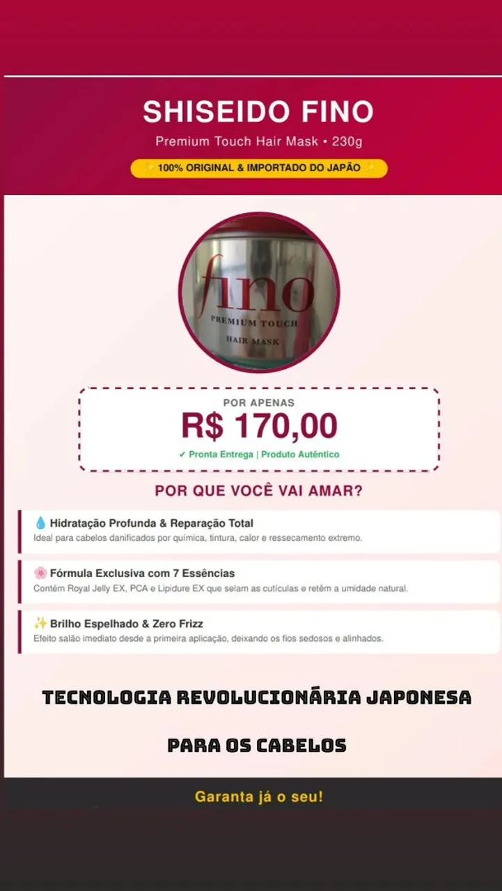 Creme Fino Shiseido - Foto 2