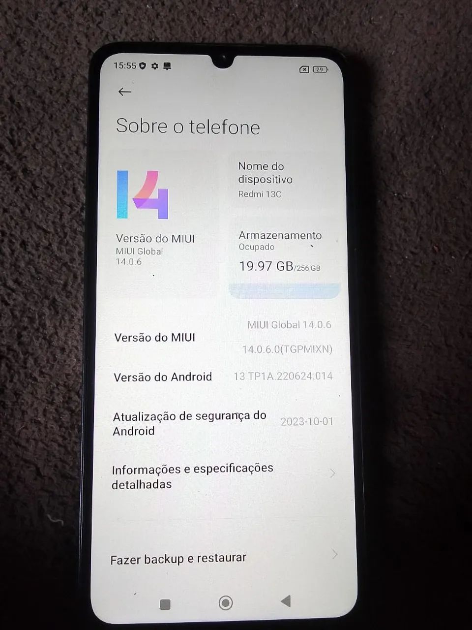 Redimi 13c 256 gigas 10 Ram - Foto 2