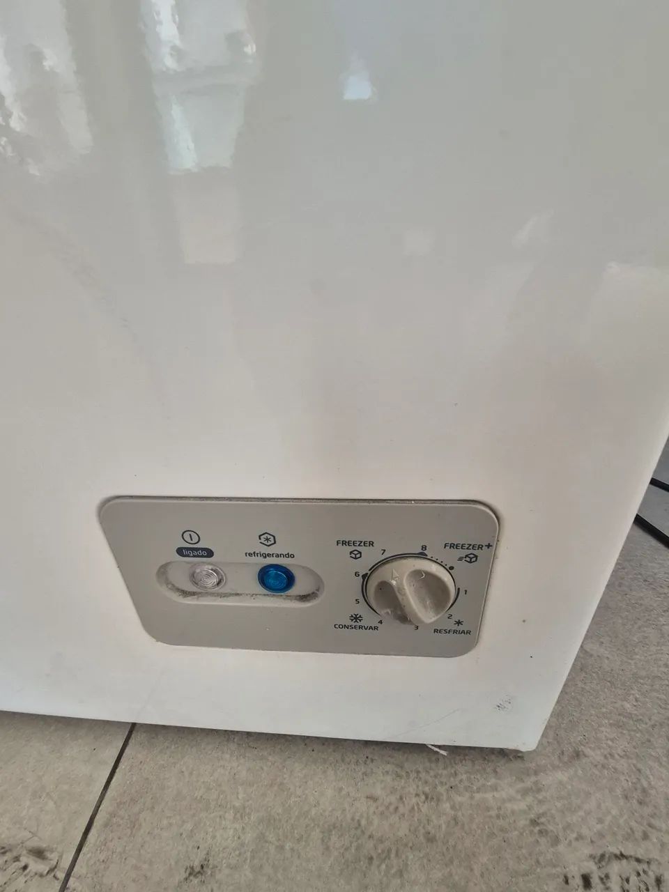 Freezer Horizontal Midea 202L 127V - Dupla Função (Geladeira e Freezer) - Foto 4