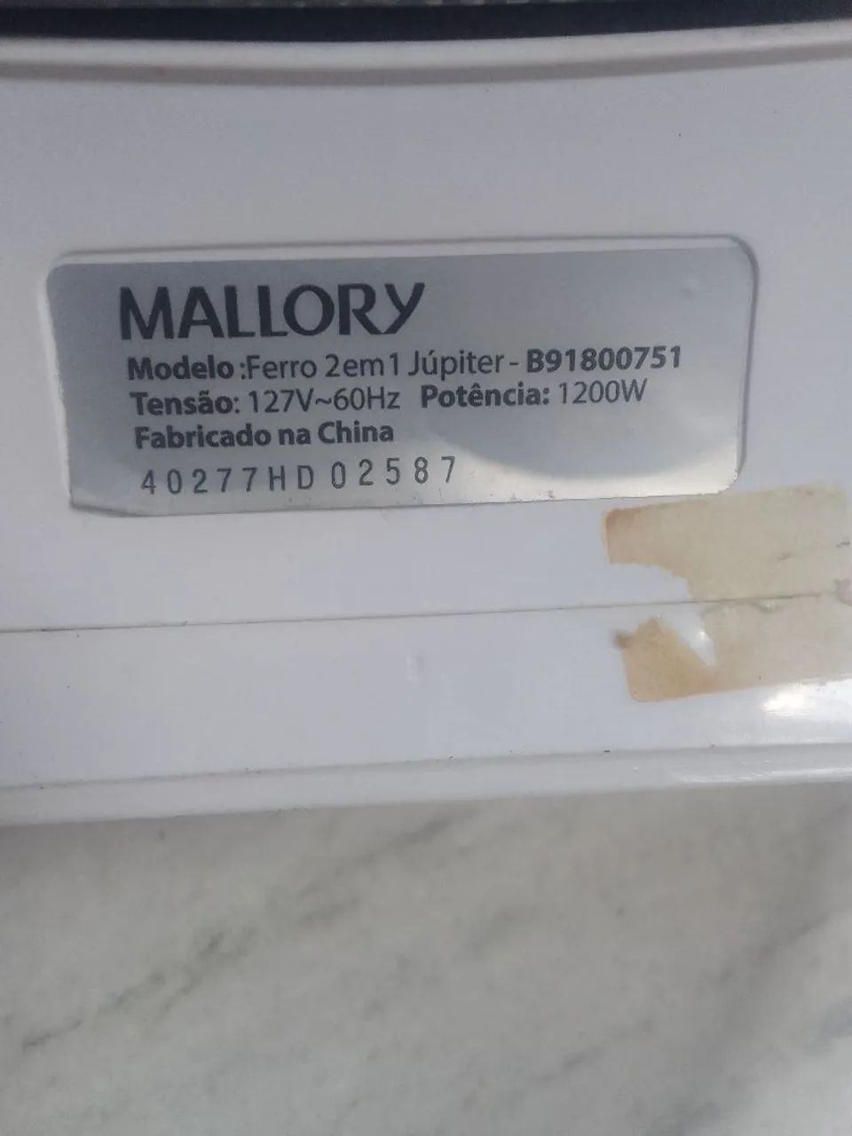 Ferro de Passar Malory Jupiter - Foto 4