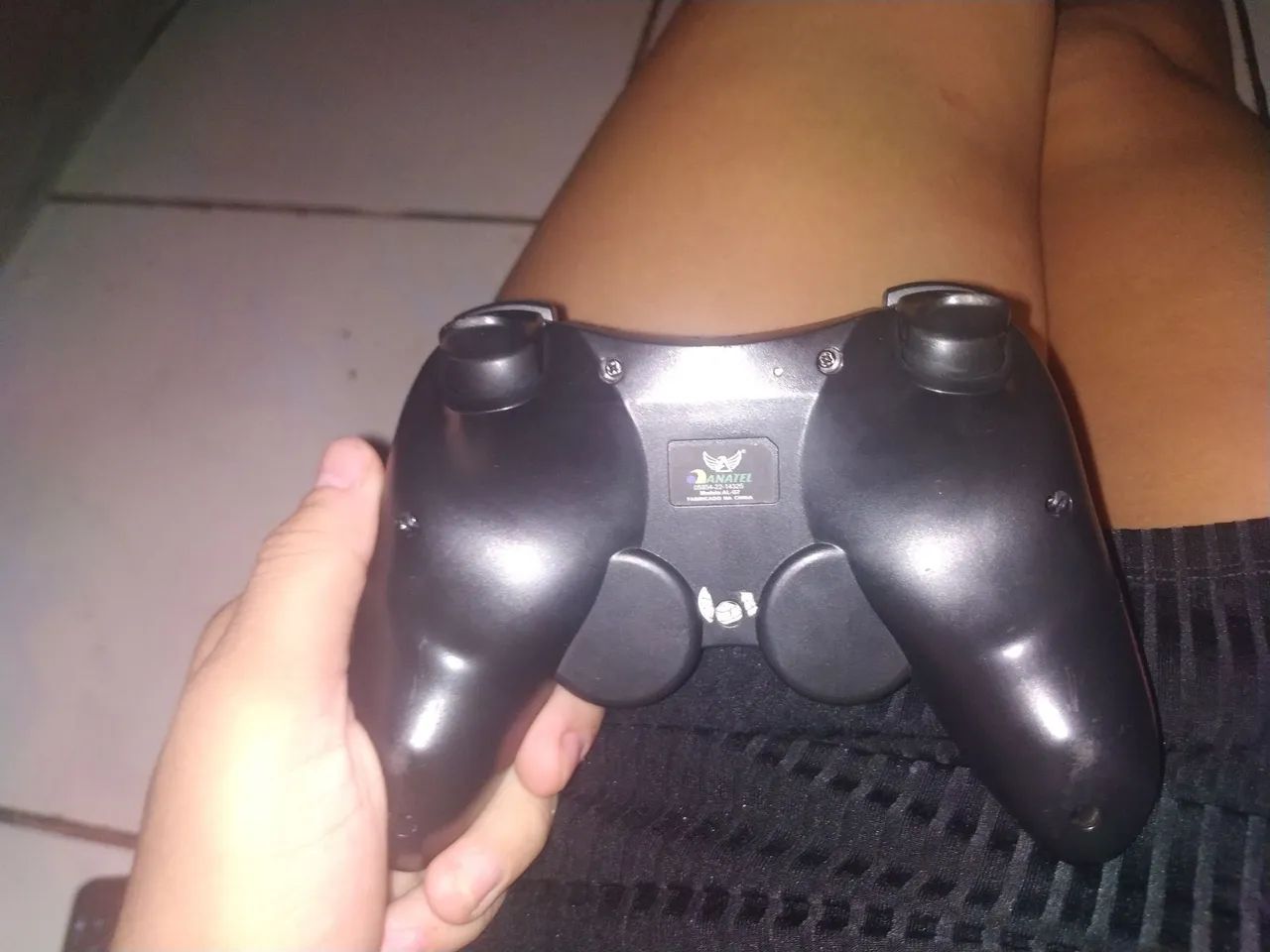 Controle Gamepad Bluetooth X3 Preto Android IOS PC - Foto 2