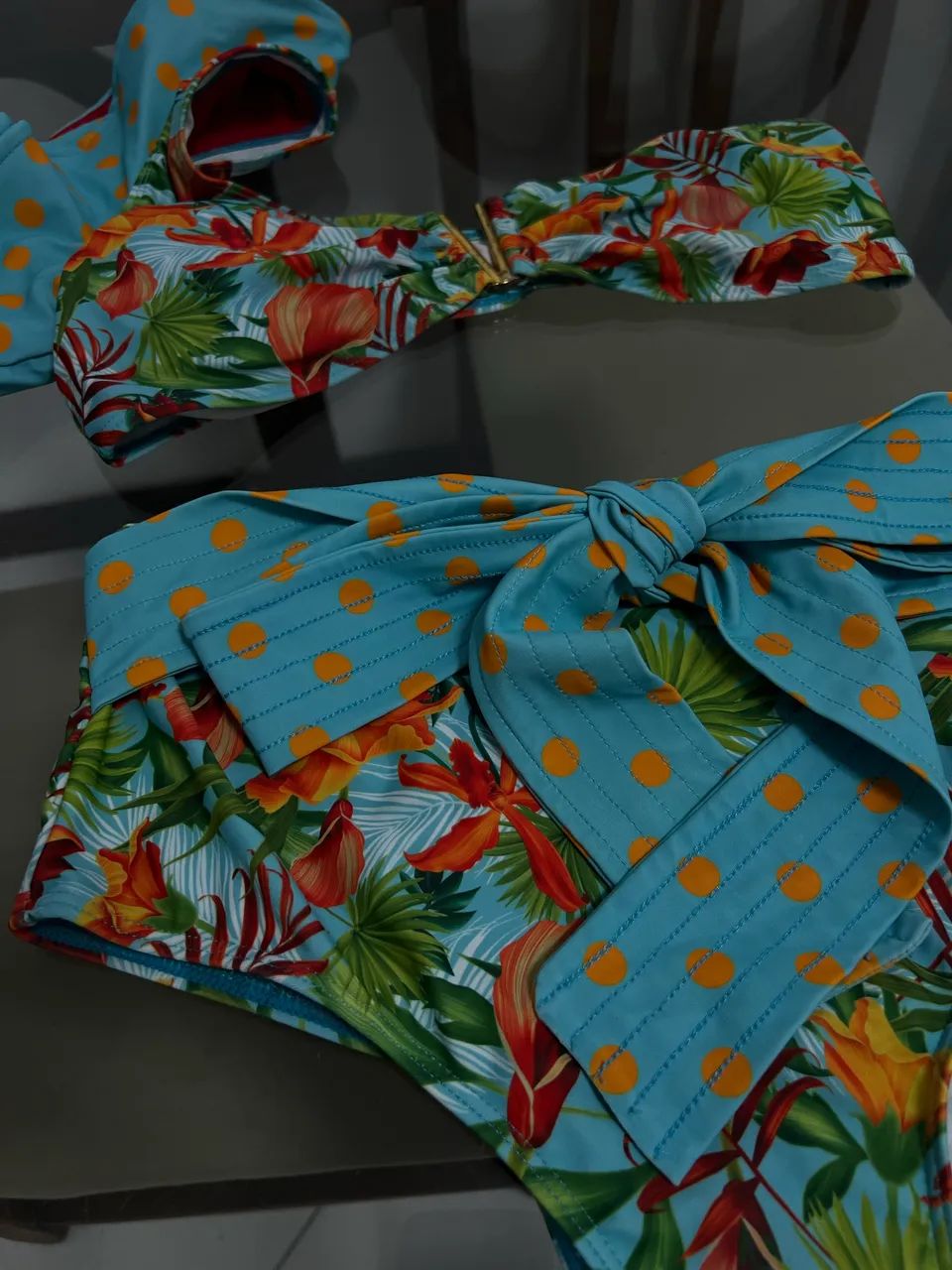 Biquíni hot pants floral - Foto 3