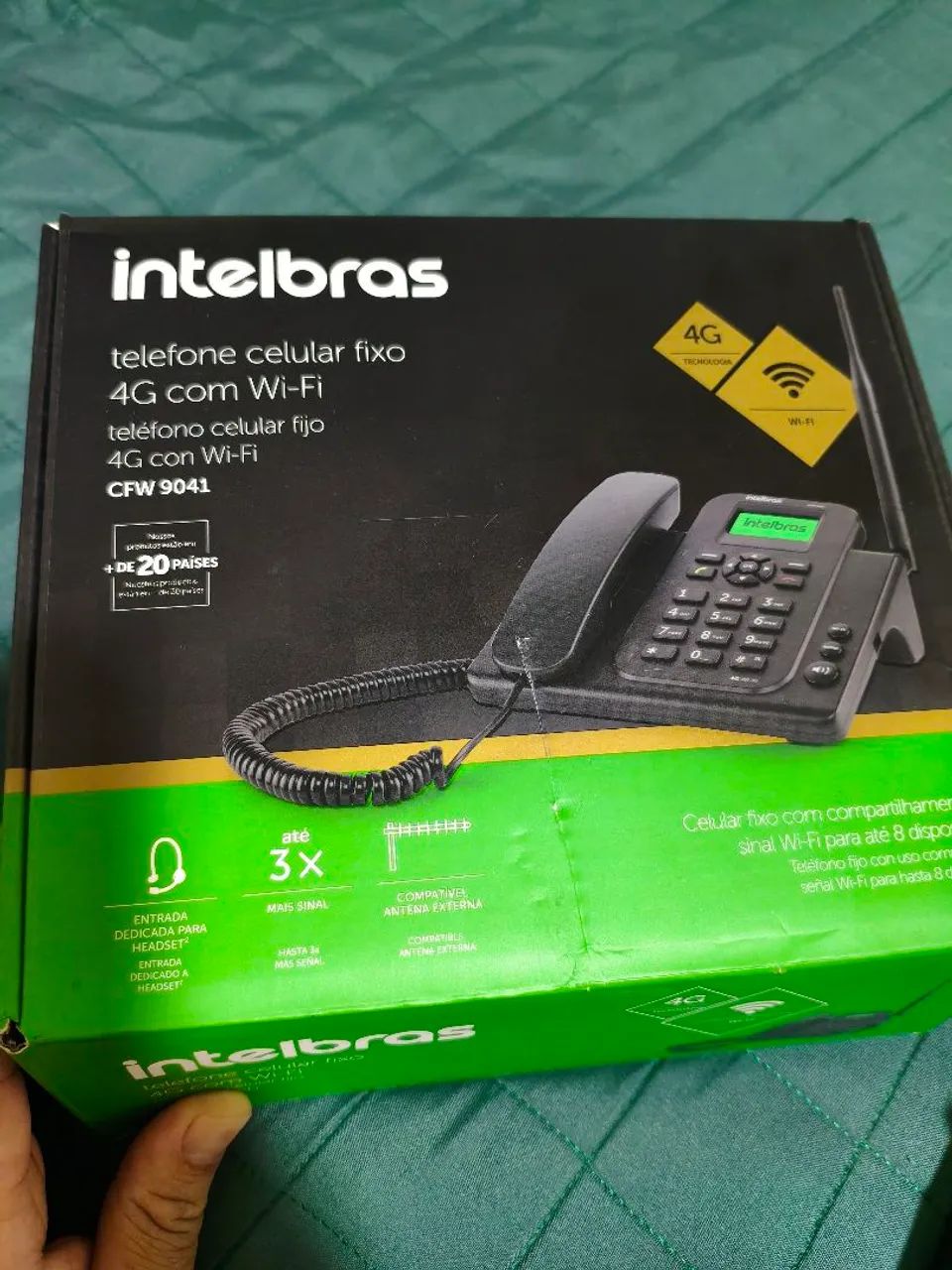 Telefone rural Intelbras 