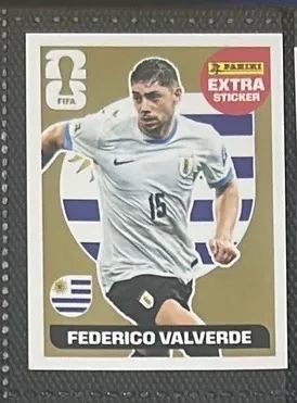 Figurinha Legend Valverde Ouro