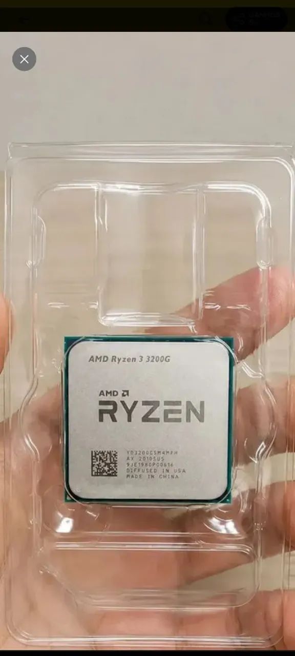 Ryzen 3200G com defeito parcial 