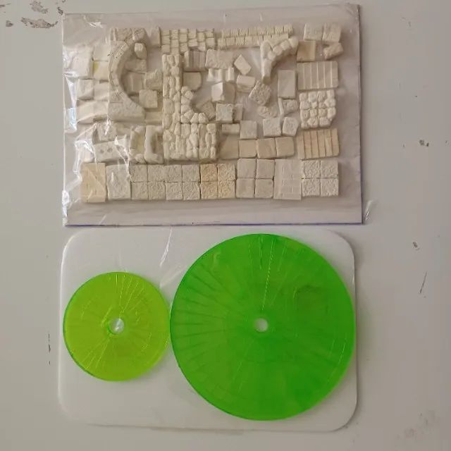 peças para formataçao de dioramas em geral 