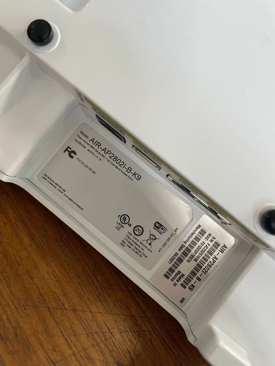 Home AIR-AP2802I-B-K9 - Access Point 2800 Series - Foto 3