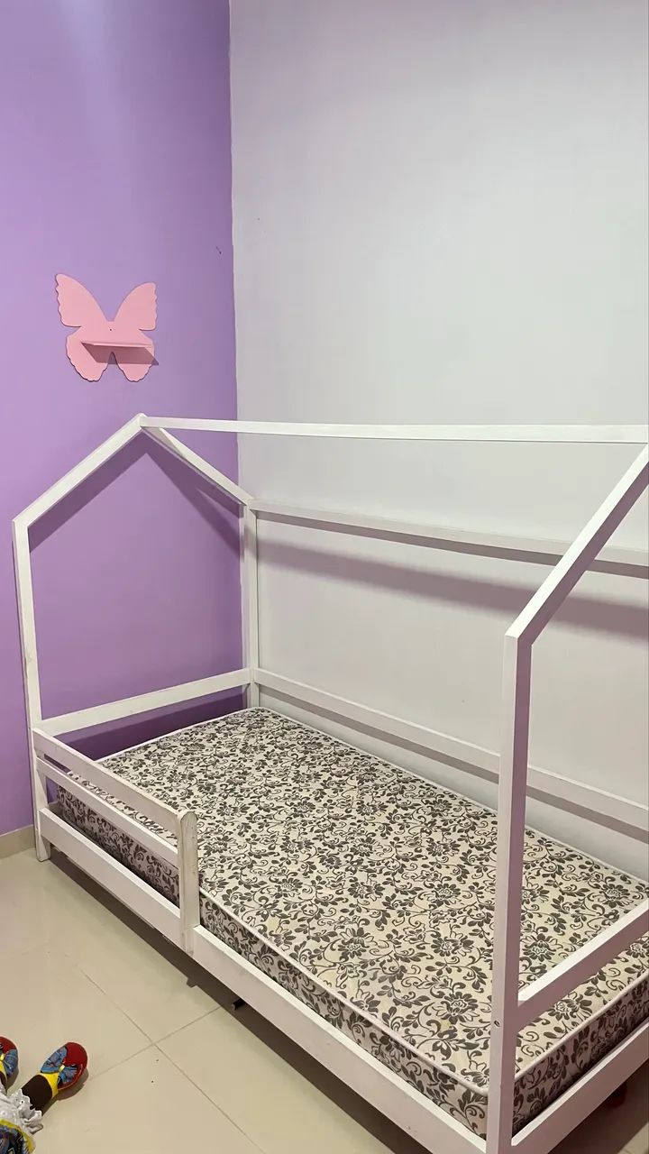 Cama infantil com colchão à venda  - Foto 5