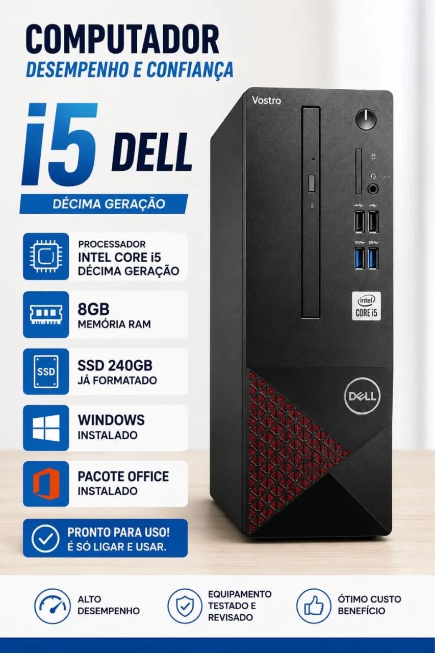 i5 Dell 10° geração 