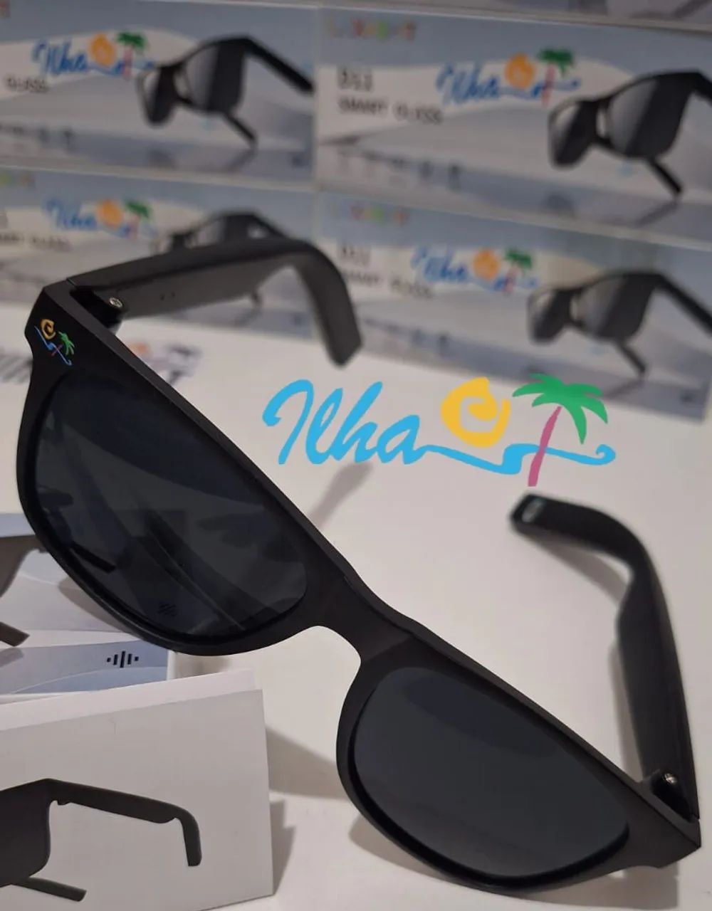 Óculos de sol bluetooth,ouça suas músicas e receba ligações 