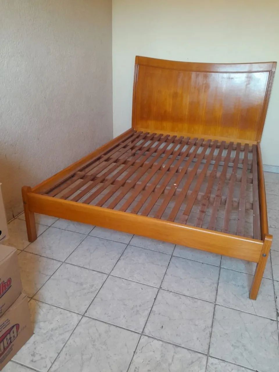 CAMA DE CASAL - MADEIRA ARTESANAL