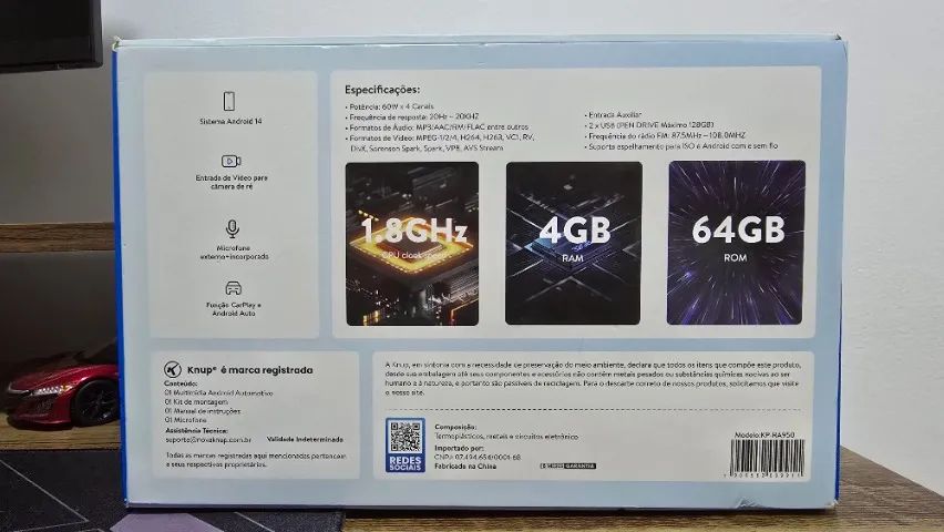 Multimidia Adak 9" Android 14 para Tracker 2016 Plug and Play - Foto 2
