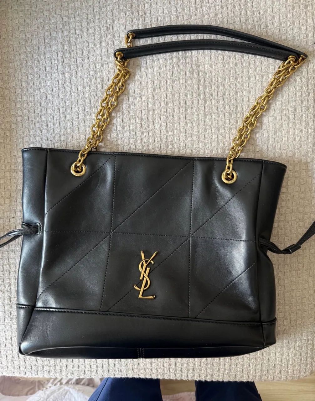 Bolsa Saint Laurent em saco  - Foto 2