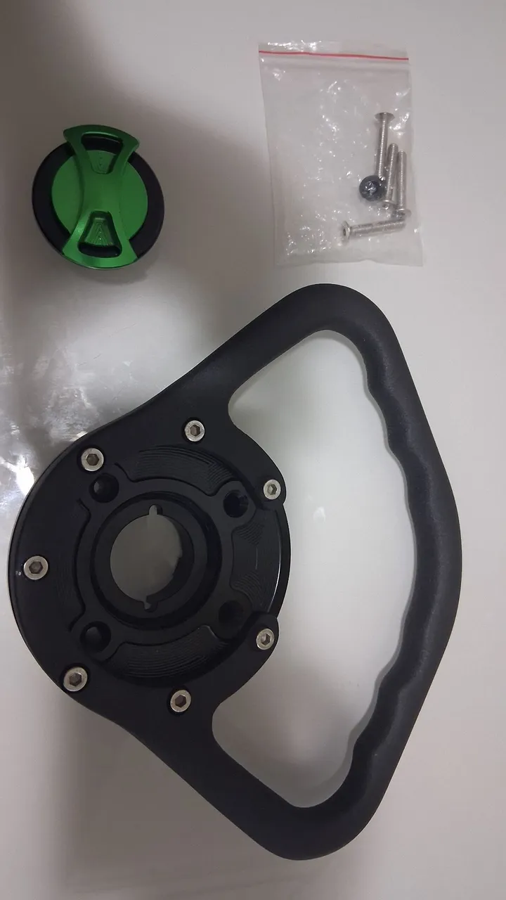 Alca tanque da zx6r 636 zx4r z800 z900 - Peças para motos - Centro