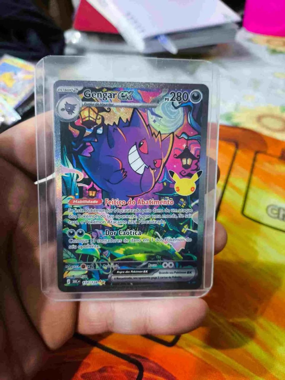 Gengar ex - 30 anos aniversário pokemon