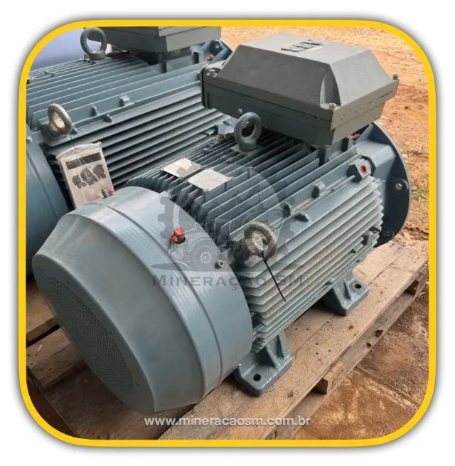 Motor Elétrico ABB 300cv, 1780rpm, com flange, novo