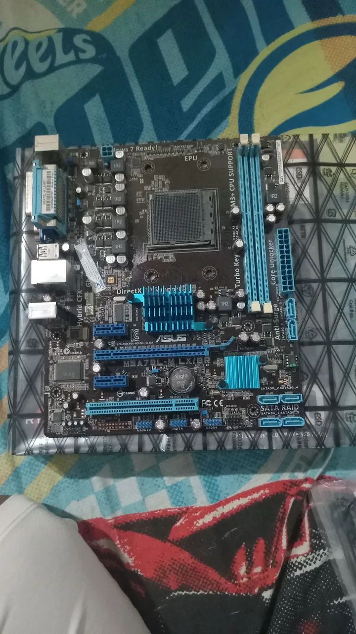 Placa mãe asus M5A78L-M ddr3