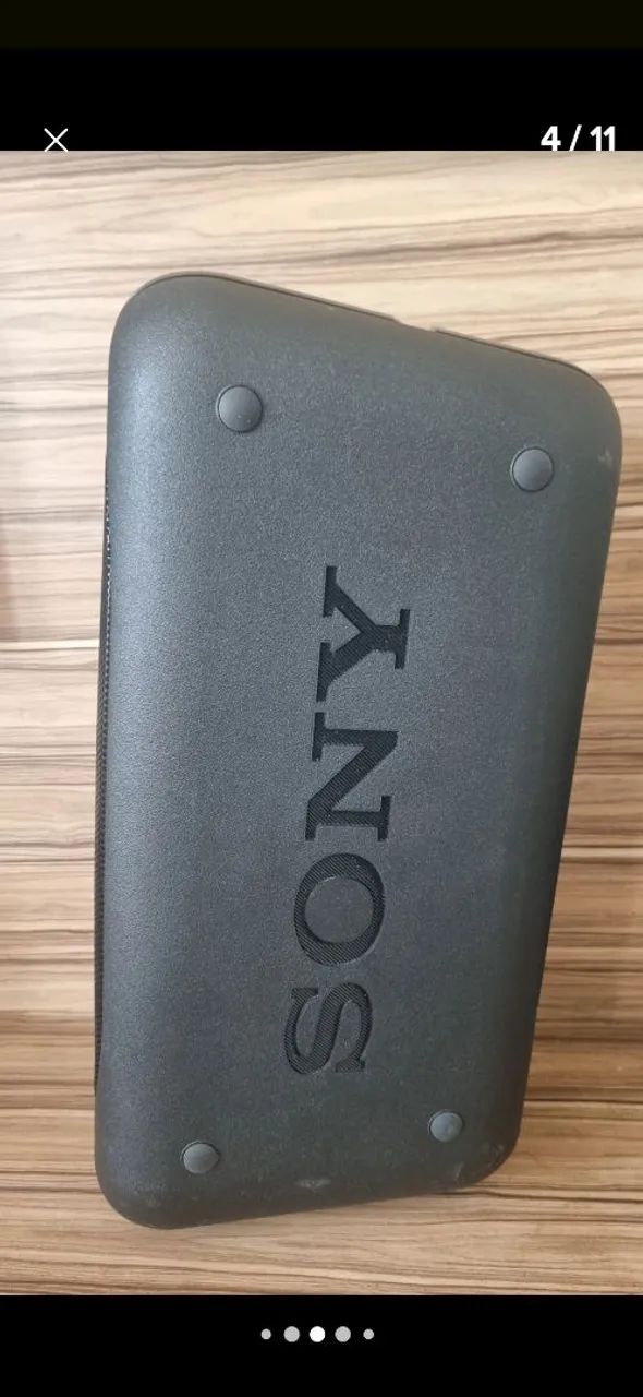 Caixa de som Sony com bateria de longa duração  - Foto 4