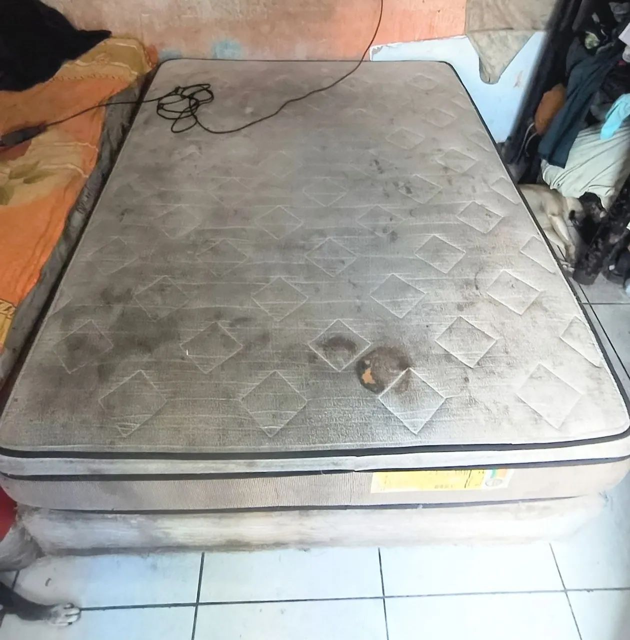 CAMA BOX PLUMATEX SEMI NOVO (VALOR NEGOCIÁVEL) - Foto 3