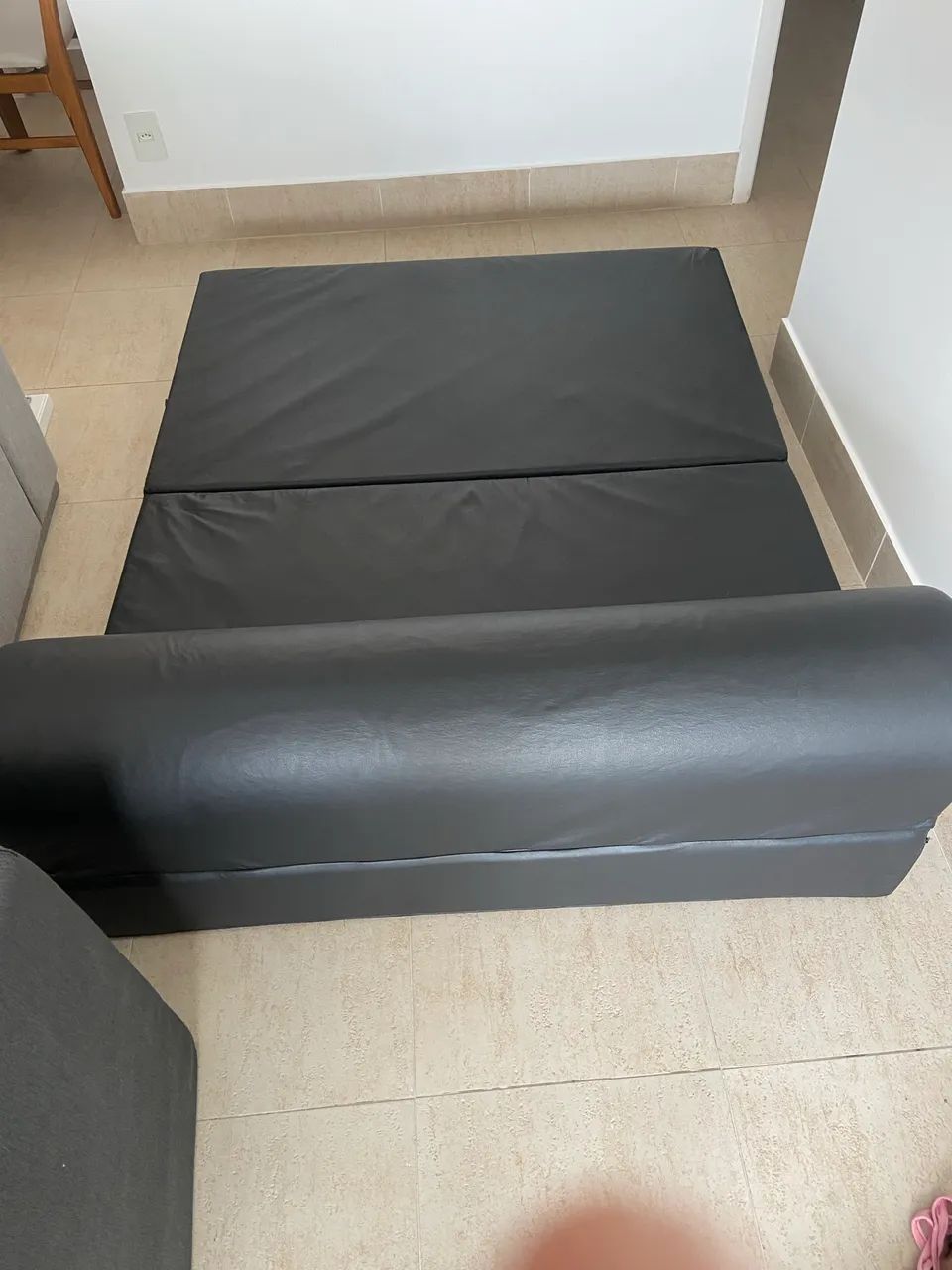 Sofá Cama Preto - Tok Stok - Foto 5