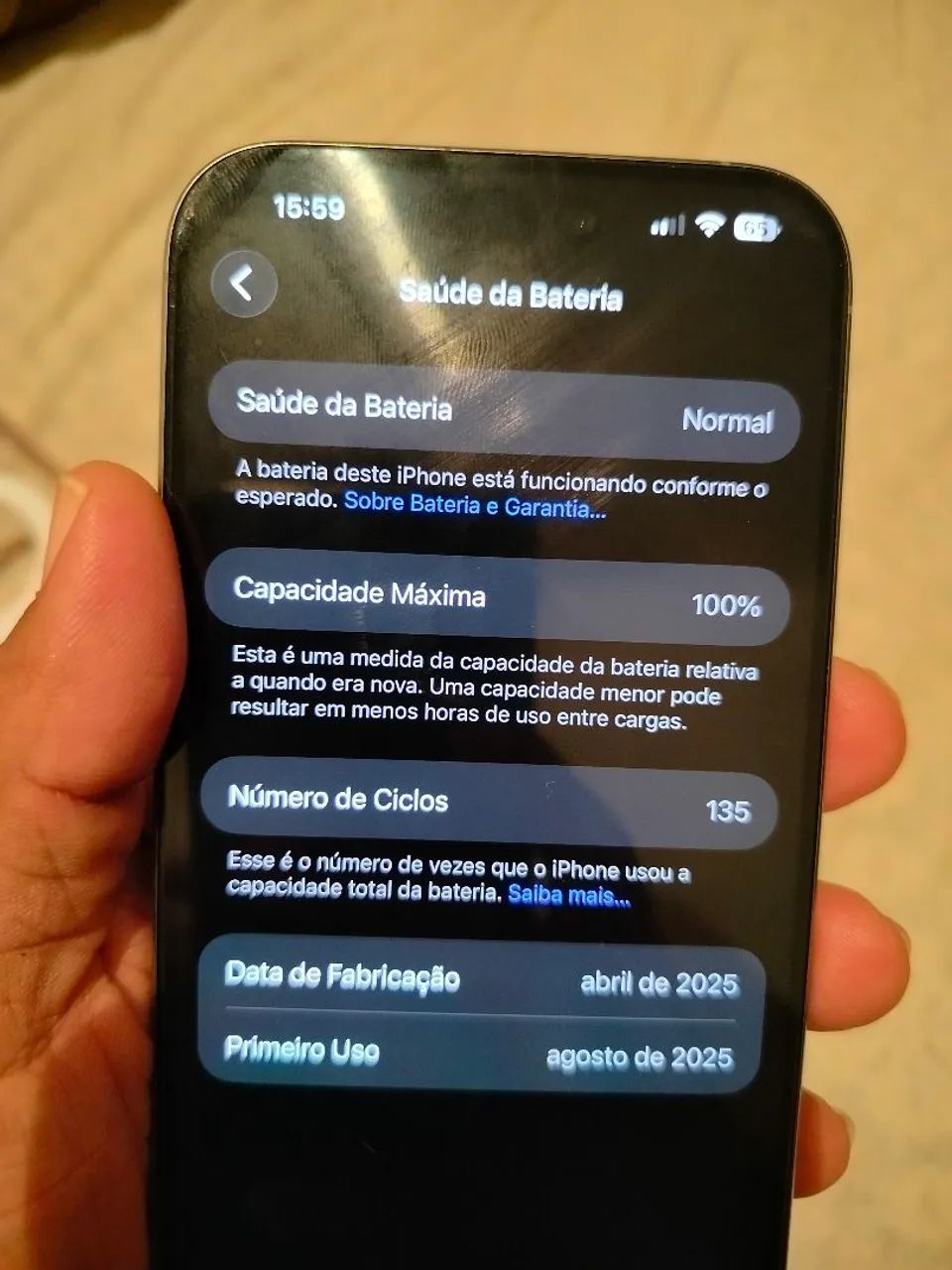 iPhone 16 pro Max impecável - Foto 5