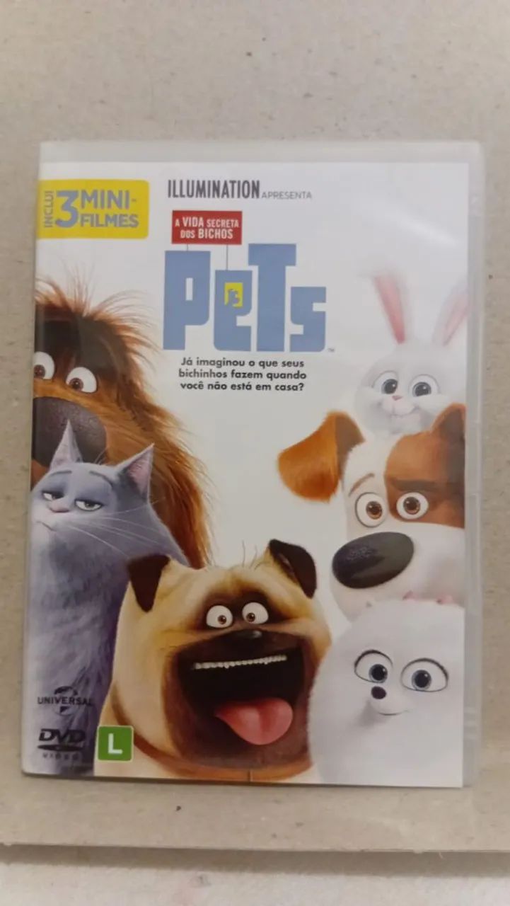 DVD Pets - filme e extras