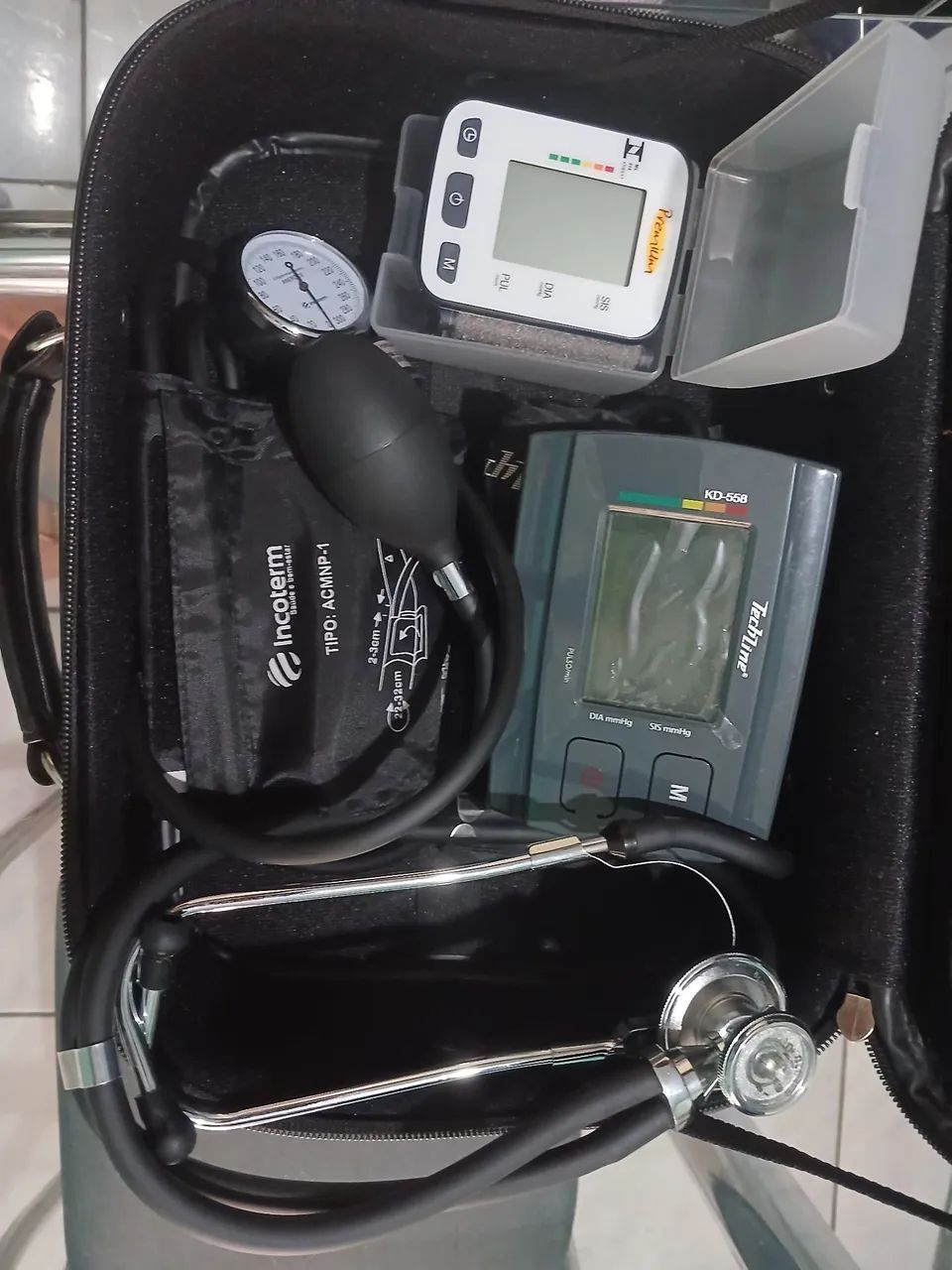 KIT DE ENFERMAGEM COMPLETO + MALETA PINTON NOVA - Foto 2