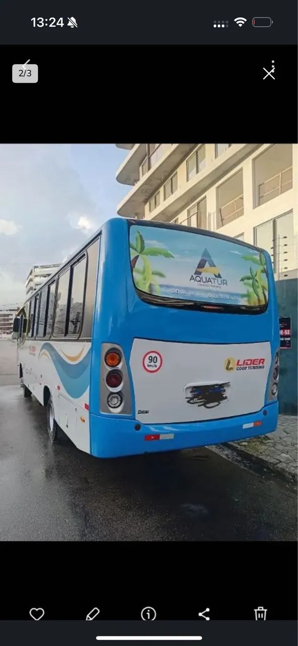 Microônibus comil piá 2011 motor cumis - Foto 2