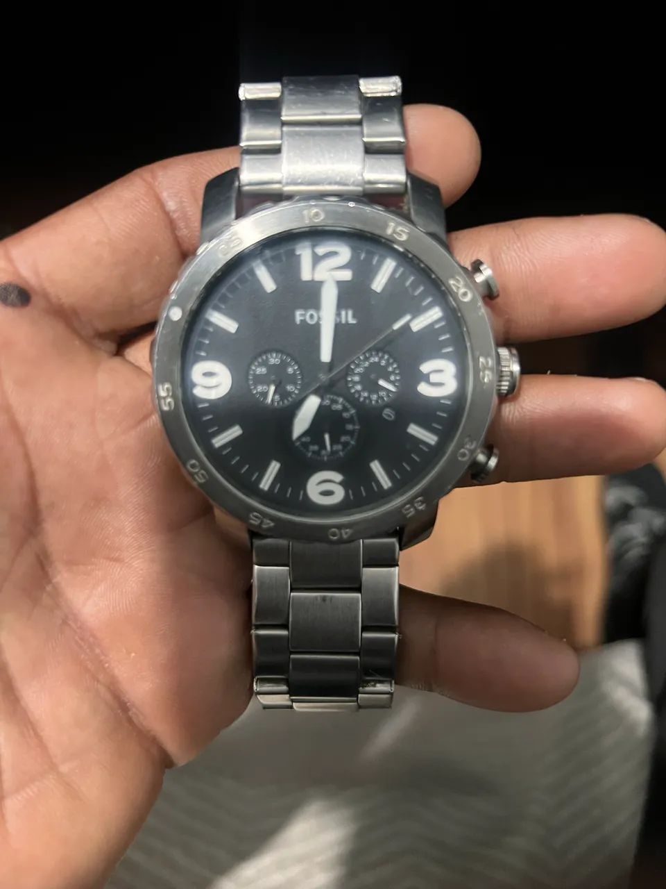 Relógio Fossil Nate jr1353 - Foto 4